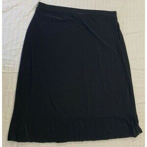 SUSAN LAWRENCE WOMENS PULL ON SKIRT SIZE L